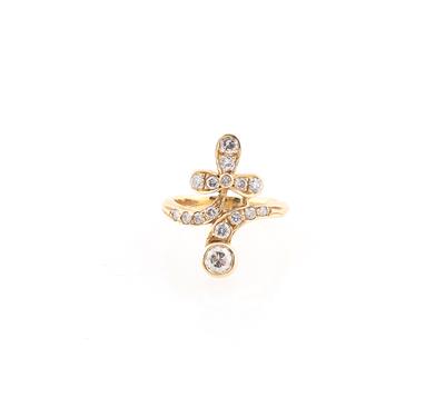 Brillantring zus. ca.0,60 ct - Schmuck