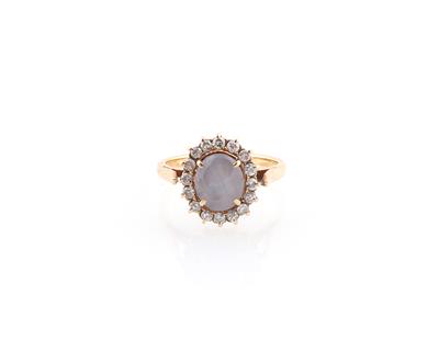 Diamant Sternsaphirring - Jewellery