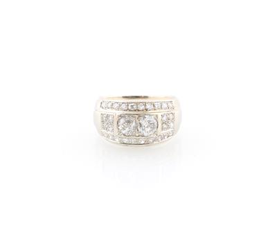 Diamantring zus. ca. 1,80 ct - Gioielli