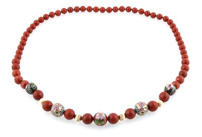 Halskette aus Jaspis - Gioielli