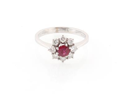 Brillant Rubin Ring - Jewellery