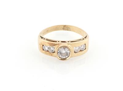 Brillantring zus. ca. 0,55 ct - Jewellery