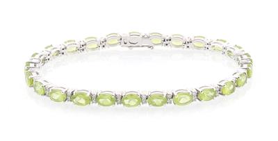 Brillant Peridotarmband - Schmuck