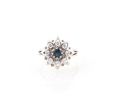 Brillant Saphir Ring - Gioielli