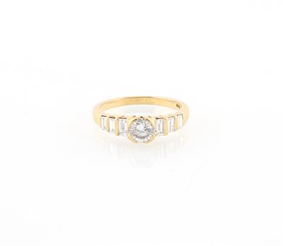 Diamantring zus. ca. 1,10 ct - Gioielli