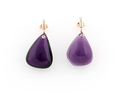 Amethyst Ohrgehänge - Schmuck