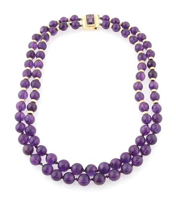 Amethystcollier - Schmuck