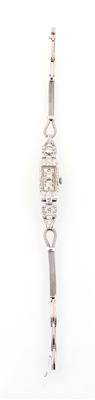 Brillant Damenarmbanduhr zus. ca. 1 ct - Jewellery