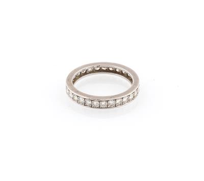 Brillant Memoryring zus. ca. 1,40 ct - Klenoty