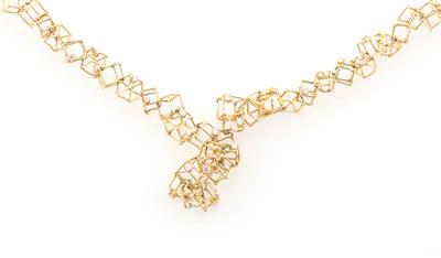 Brillantcollier zus. ca. 2,20 ct - Jewellery