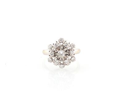 Brillantring zus. ca. 0,93 ct - Gioielli