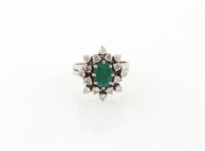 Brillantdamenring zus. ca. 0,65 ct - Klenoty