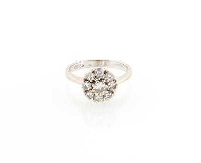 Brillantring zus. ca. 0,85 ct - Jewellery