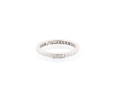 Brillant Memoryring zus. ca. 0,50 ct - Jewellery