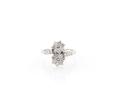 Brillantring zus. ca. 1 ct - Gioielli