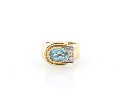 Ring mit behandeltem Topas - Jewellery