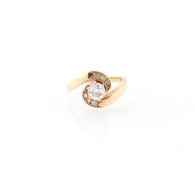 Brillantring zus. ca.0,60 ct - Schmuck