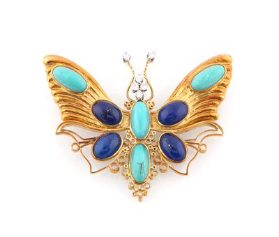 Brosche Schmetterling - Schmuck