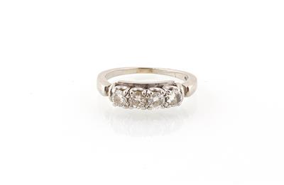 Brillantring zus. ca. 0,71 ct - Klenoty