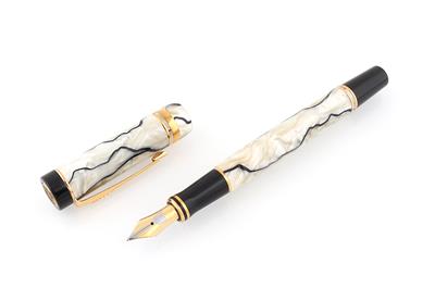 Parker Duofold Füllfederhalter Black  &  Pearl - Náramkové