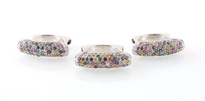 3 Brillant Saphirringe - Exquisite jewellery