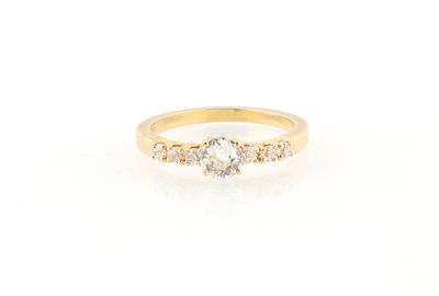 Altschliffbrillant Ring zus. ca. 0,90 ct - Erlesener Schmuck