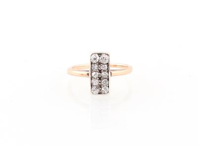 Altschliffdiamant Ring zus. ca. 0,30 ct - Erlesener Schmuck