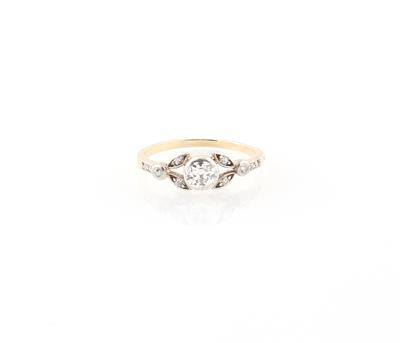 Altschliffdiamant Ring zus. ca. 0,50 ct - Exquisite jewellery