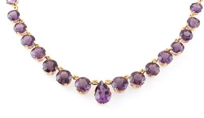 Amethystcollier - Exquisite jewellery