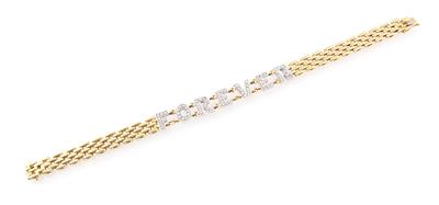 Diamantarmband zus. ca. 0,70 ct - Gioielli scelti