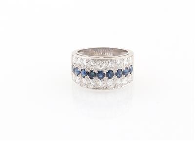 Brillant Saphir Ring - Klenoty