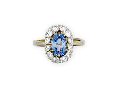 Brillant Damenring zus. ca. 1,10 ct - Exquisite jewellery