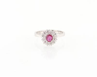 Diamant Rubin Ring - Exquisite jewellery