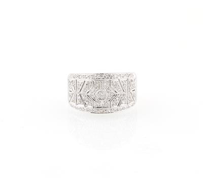 Brillant Diamantring zus. ca. 0,60 ct - Jewellery