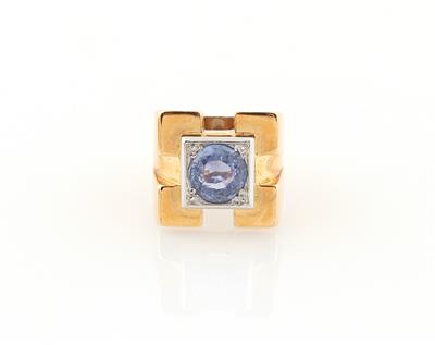 Saphirring ca. 2,50 ct - Schmuck