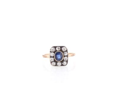 Altschliffdiamant Ring zus. ca. 0,70 ct - Erlesener Schmuck