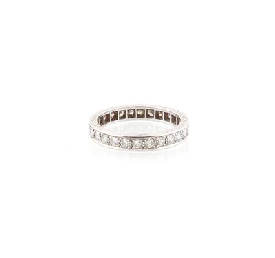 Brillant Memoryring zus. ca. 1 ct - Erlesener Schmuck