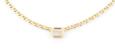 Brillantcollier ca. 0,85 ct - Exquisite jewellery