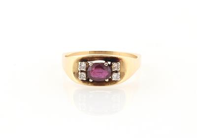 Brillant Rubin Ring - Jewellery