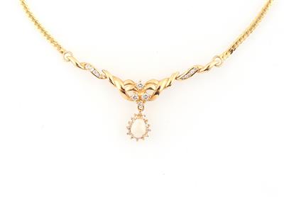 Brillant Opal Collier - Klenoty