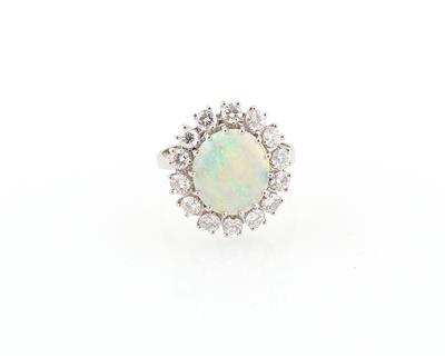 Brillant Opal Ring - Gioielli