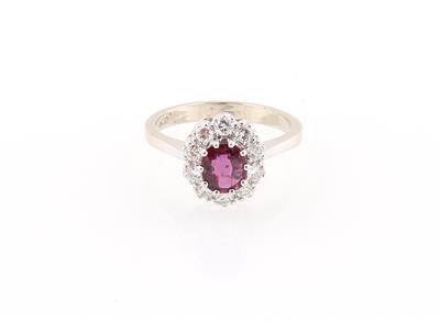 Brillant Rubin Ring - Jewellery