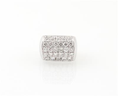 Brillantring zus. ca. 3,20 ct - Gioielli