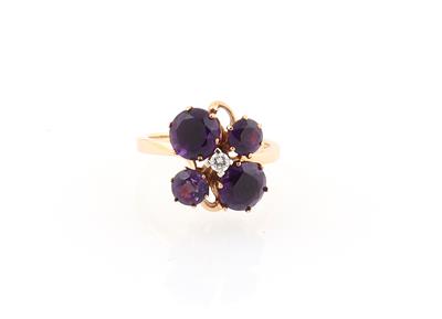 Brillant Amethyst Ring - Jewellery