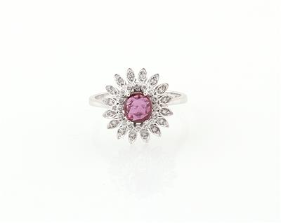 Diamant Rubin Ring - Jewellery