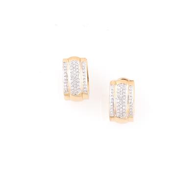 Brillant Ohrringe zus. ca. 0,50 ct - Jewellery