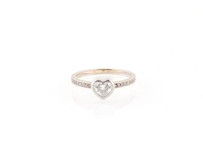 Diamant Brillantring zus. ca.0,65 ct - Jewellery