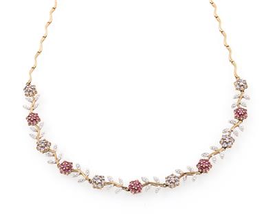 Diamant Tansanit Collier - Klenoty