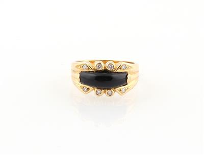 Brillant Onyx Ring - Klenoty