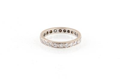 Brillantmemoryring zus. ca. 1,10 ct - Schmuck